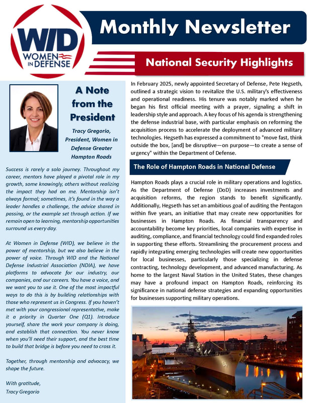 The February edition of the newsletter